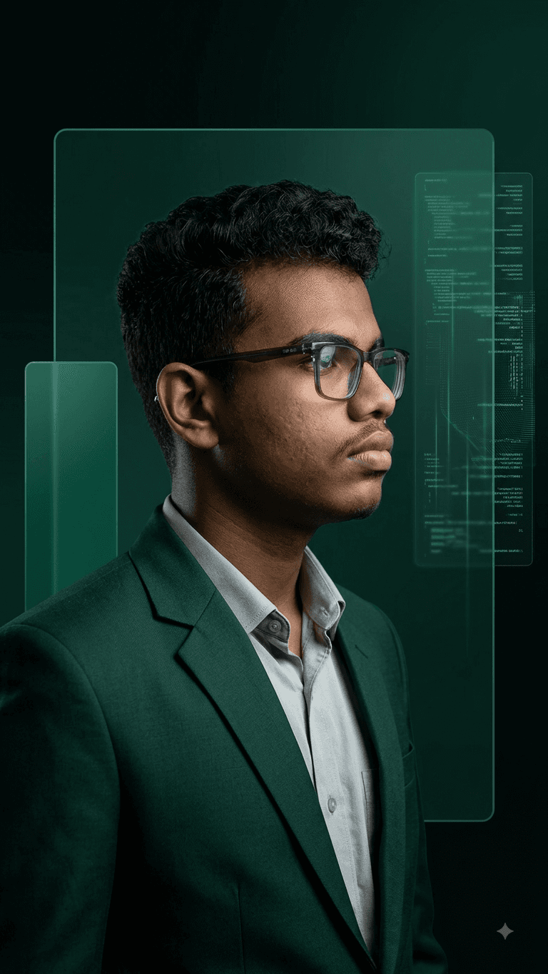 Manthusa creative portrait artwork